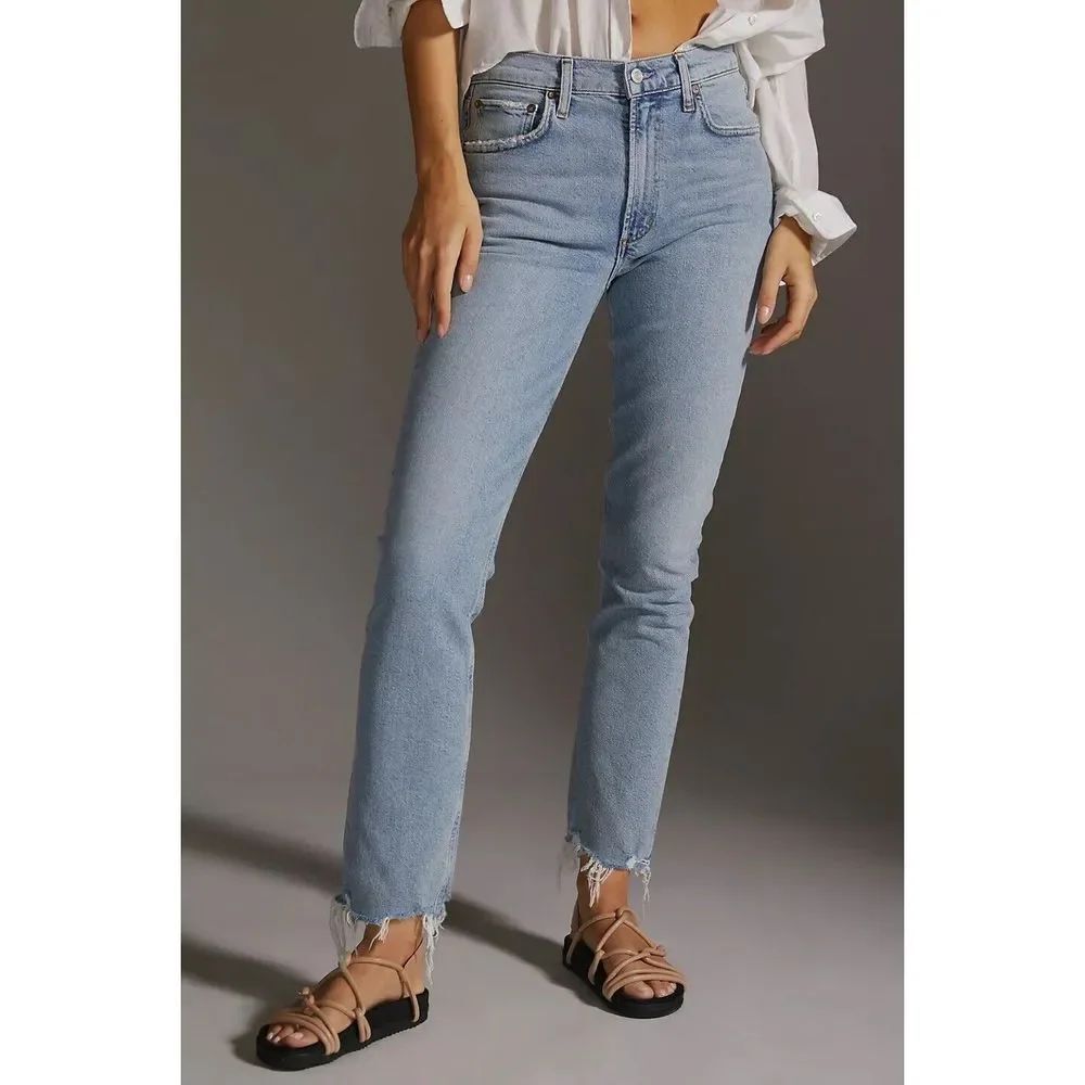 Anthropologie AGOLDE Merrel Straight Jeans Size 34